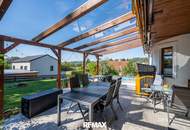 GRÜNDBERGSIEDLUNG | Einfamilienhaus mit traumhaftem Garten, Pool, Carport & Garage in sonniger Grünlage!