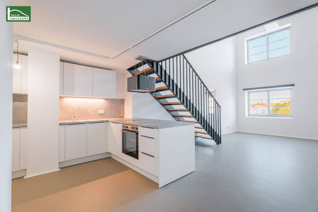 114 m², die Eindruck hinterlassen – außergewöhnliche Loftwohnung mit besonderem Raumgefühl!