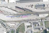 Lagerhalle am Klagenfurter Frachtenbahnhof