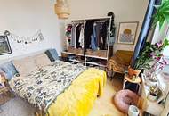 NASCHMARKT-NÄHE, 47 m2 Dachgeschoss mit Terrasse, 2 Zimmer, Komplettküche, Wannenbad, Parketten, Eggerthgasse