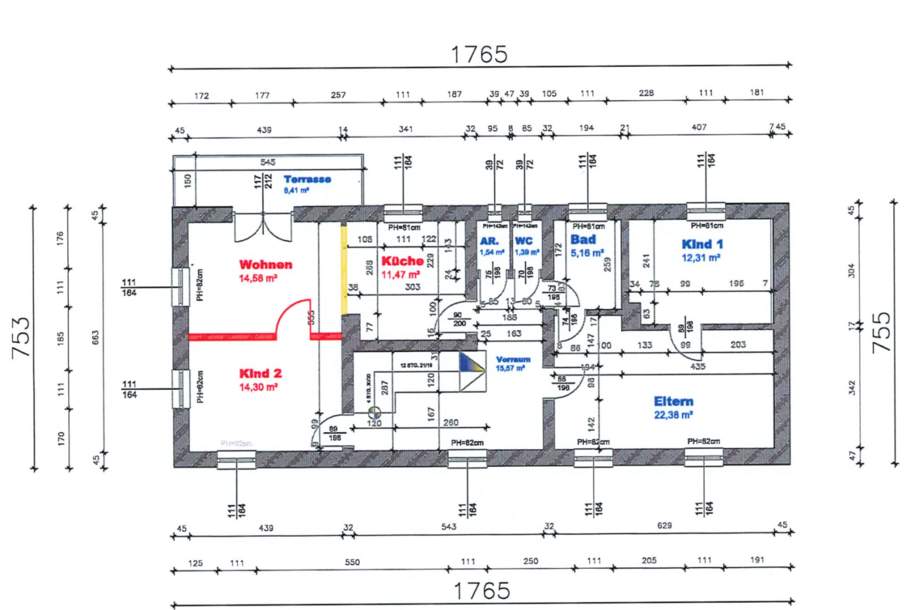 Traumhafte 4-Zimmer Wohnung mit Garten und ausbaubarem Dachgeschoss, Wohnung-kauf, 8562 Voitsberg