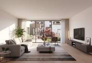 ERSTBEZUG mit großer Terrasse im Innenhof – moderne 2-Zimmer-Wohnung