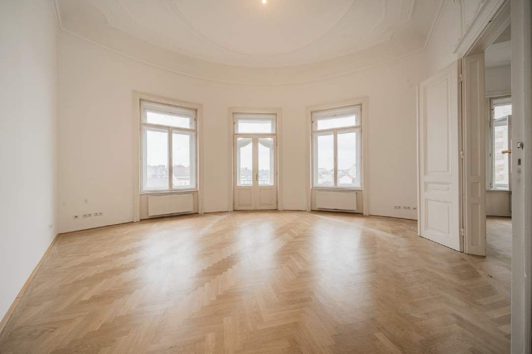 Charmantes Altbaubüro mit effizientem Grundriss bei der Markthalle am Naschmarkt zu mieten