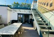 Exklusives Luxus-Penthouse auf einer Ebene mit Panoramablick über Wien
