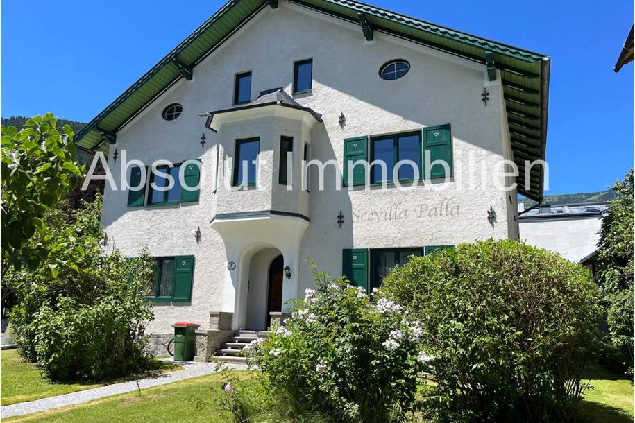 ZWEITWOHNSITZ zur Miete! Komplett sanierte Wohnung mit 100 % Seeblick in historischer Altbauvilla!, Wohnung-miete, 2.844,00,€, 5700 Zell am See