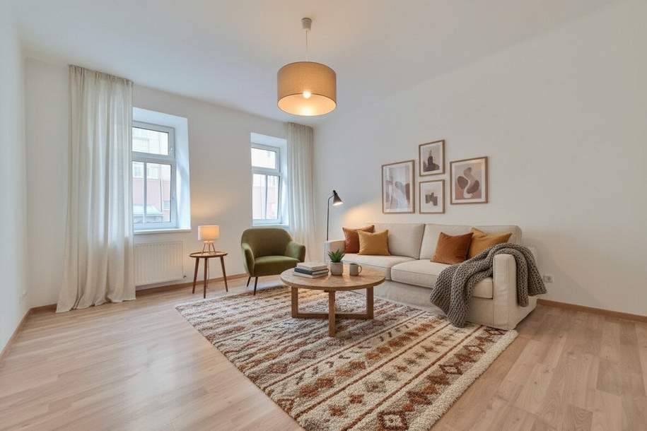 Freundliche 2 Zimmer Altbauwohnung in ruhiger Lage - Bahnhof Hernals in der Nähe, Wohnung-kauf, 259.000,€, 1160 Wien 16., Ottakring