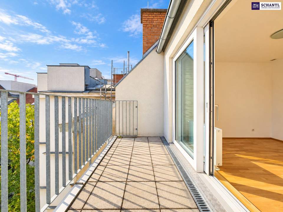 Über den Dächern Wiedens | Helle 2-Zimmer-Dachgeschosswohnung mit Terrasse & Klima | Jetzt Besichtigung sichern!
