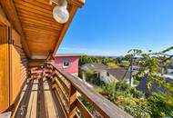Grünes Paradies am Schafberg | Sonniges Grundstück mit Holzhaus und herrlichem Ausblick