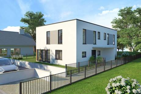 PROVISIONSFREI ++ NEUES DOPPELHAUSPROJEKT, Haus-kauf, 590.000,€, 2201 Korneuburg