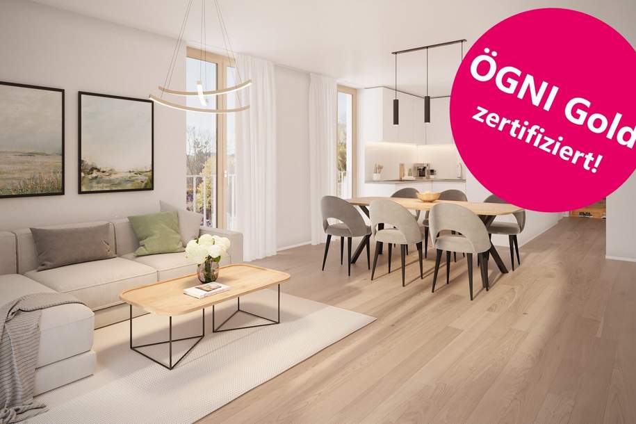 VILLMA – Exklusives Wohnen in Bestlage von Oberbaumgarten, Wohnung-miete, 1.599,00,€, 1140 Wien 14., Penzing