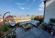 Außergewöhnliche Architektur im Neubau mit hohen Decken! Osterrasse + Westterrasse! Provisionsfrei