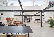 Urban Living Deluxe - 5-Zimmer Atelierwohnung im New York Loft-Stil mit Weinkeller, Terrasse &amp; Garage