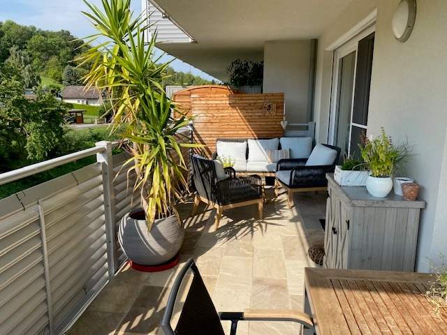 Stilvolle Wohnung mit großzügigem Balkon und Blick ins Grüne (Provisionsfrei)