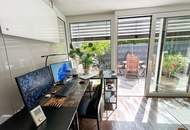 DORNBIRN-Gartenwohnung/Terrassenwohnung, ca. 57 m2 + beheizter, ganzjährig nutzbarer Wintergarten ca. 19 m2, Gesamt-Wohn-NFL ca. 76 m2, Wohnempfinden/Wohlfühl-Atmosphäre wie in einer 3-Zimmer-Wohnung, inkl. 1 TG. + Kellerabteil.