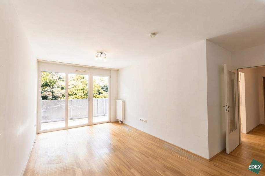 Attraktive 2-Zimmer-Wohnung mit Balkon und Abstellraum im 3. Liftstock – Straßenbahnnähe, Wohnung-miete, 949,00,€, 1210 Wien 21., Floridsdorf