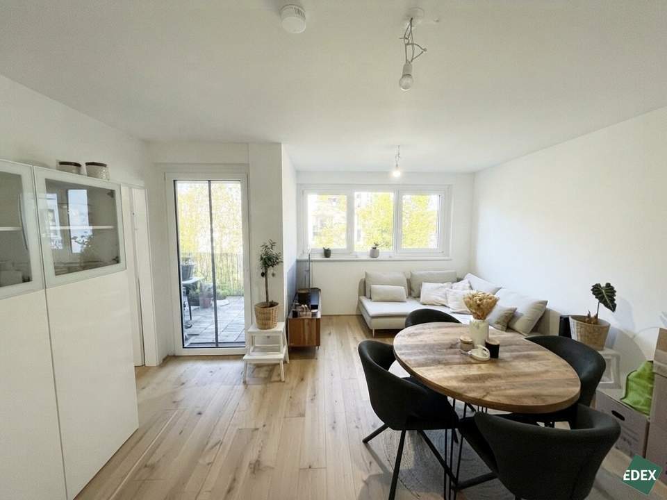 Wohnen mit 8 m² Balkon: Schöne 2-Zimmer-Wohnung direkt bei der U3!
