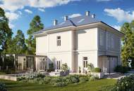 Mitten im Grünen & im Villenviertel: exklusive Gartenwohnung mit ca. 930 m² Außenfläche, beheiztem Wintergarten, Pool, Luftwärmepumpe u.v.m.!