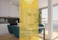 Erstbezug - Sonnige 2-Zimmer Wohnung mit Roof-Top-Pool und Blick über Skyline von Wien!