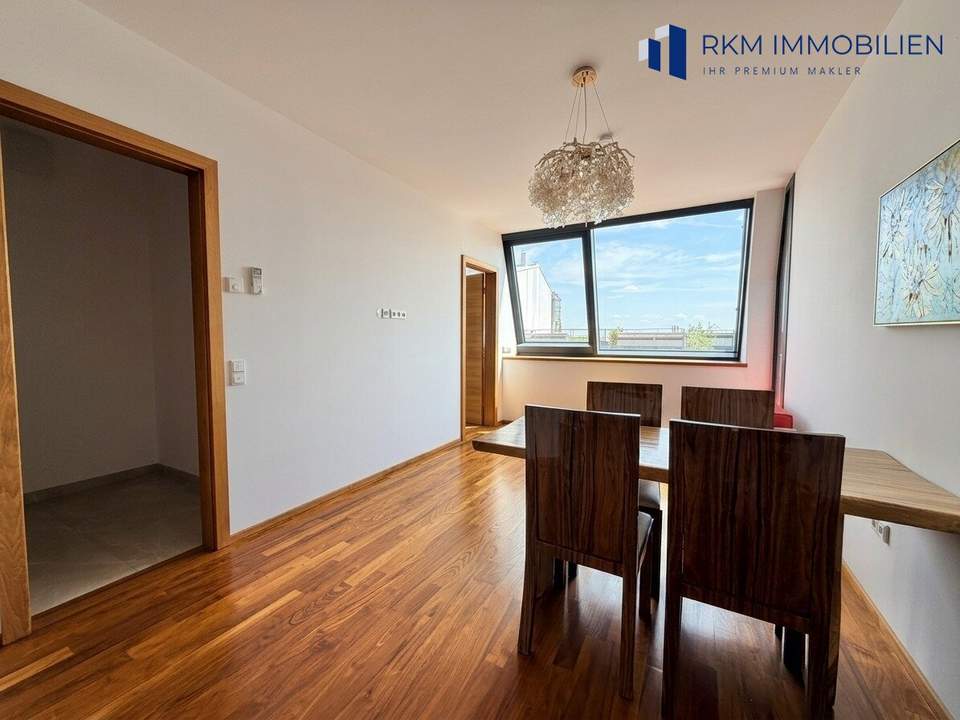 Erstbezug Dachgeschoß 2-Zi-Wohnung 62,5m² mit Terrasse & Stellplatz, 1080 Wien