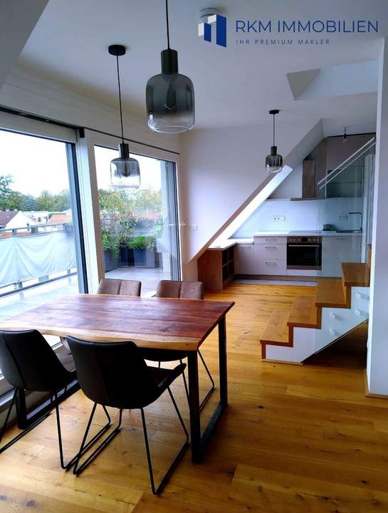 TOP - Neuwertige Dachgeschosswohnung in 1210 Wien – ca. 70 m², 3-Zimmer, ca. 23m² Terrasse und zzgl. Garagenstellplatz - absolute Ruhelage