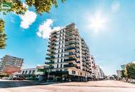 Bestlage am Wasser - direkt beim Hirschstettner Badeteich mit vermutlich der besten Aussicht Wiens! Ein Balkon zum Verlieben!