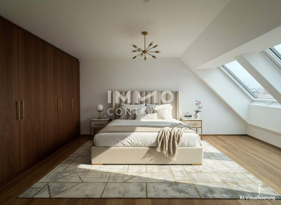 Luxus pur: Exklusiver 4-Zimmer-Dachgeschoß-Erstbezug mit Terrasse und Klimaanlage
