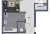 Moderne 3-Zimmer-Wohnung mit Parkplatz in Bad Schallerbach