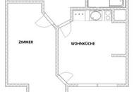 UNBEFRISTET und teilsaniert - Moderne 2-Zimmerwohnung mit Blick auf den Schlossberg!