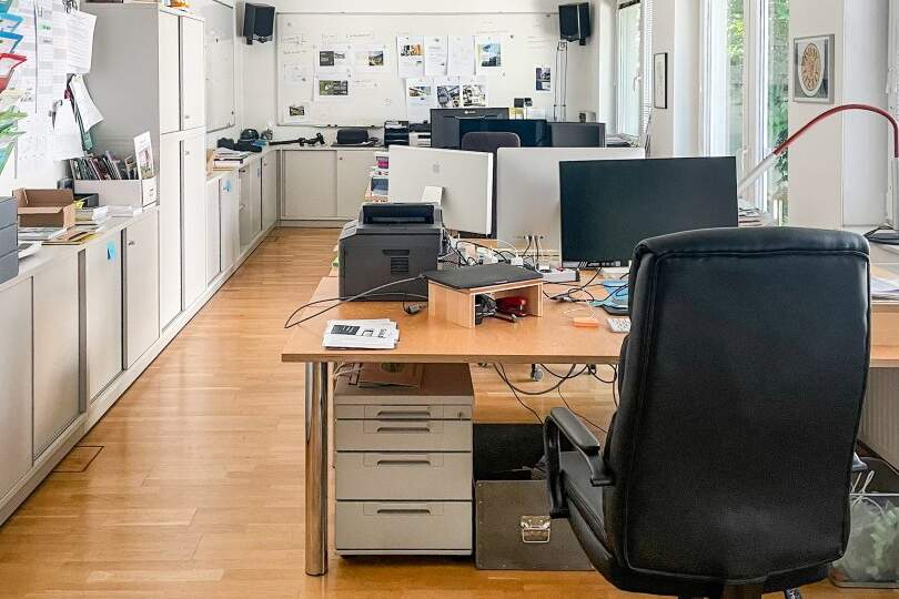 Helle, zentral gelegene Bürofläche im Innenhof – Erdgeschoss, Gewerbeobjekt-miete, 896,83,€, 3430 Tulln
