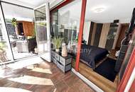 DORNBIRN-Gartenwohnung/Terrassenwohnung, ca. 57 m2 + beheizter, ganzjährig nutzbarer Wintergarten ca. 19 m2, Gesamt-Wohn-NFL ca. 76 m2, Wohnempfinden/Wohlfühl-Atmosphäre wie in einer 3-Zimmer-Wohnung, inkl. 1 TG. + Kellerabteil.