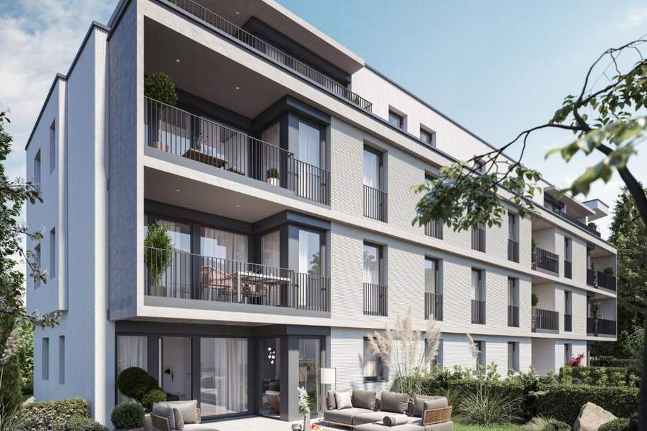 BAUSTART - NEUBAU Wörgl-3-Zimmer Terrassenwohnung in Süd-West-Lage im 1.OG zu kaufen!, Wohnung-kauf, 395.000,€, 6300 Kufstein