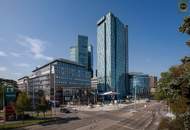 Komplette Hochhaus Etage mit ausgezeichneter Infrastruktur und Panoramablick!