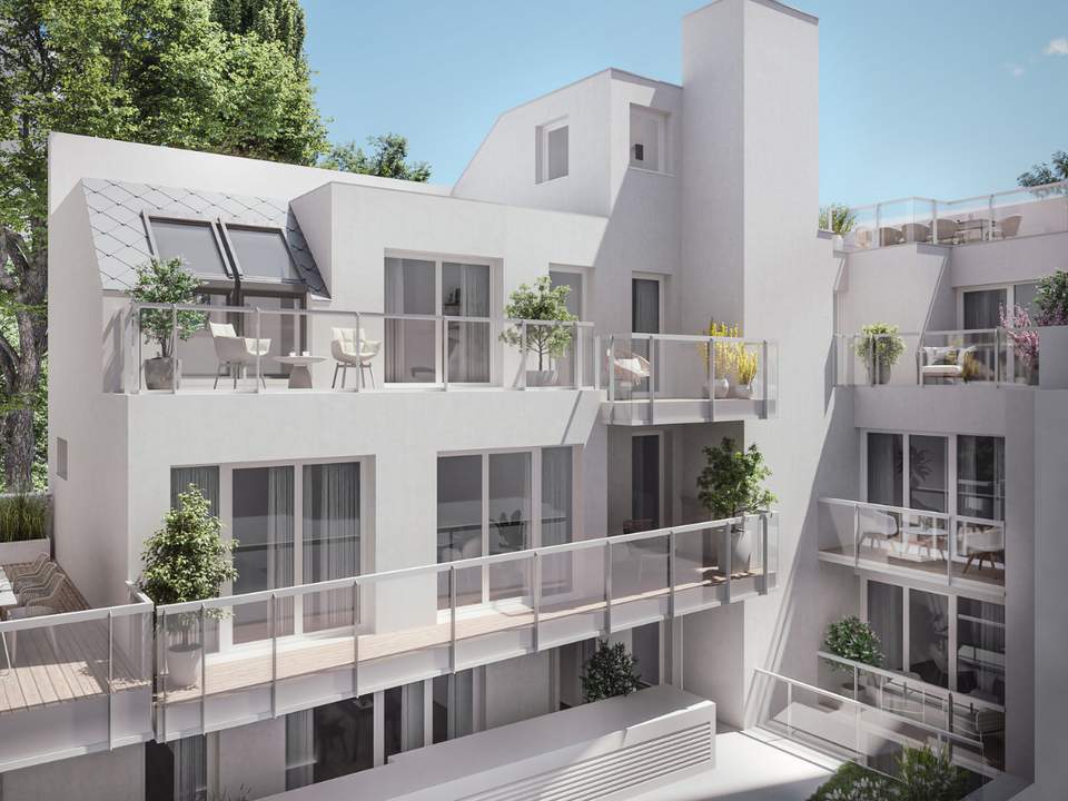 RUHE IM GRÜNEN – URBANES WOHNEN AM KARMELITERMARKT