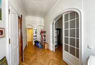 PRACHTVOLLE ALTBAUETAGE, 7-Zimmer-Wohnung in 1040 Wien - Perfekte Mischung aus Eleganz und Komfort