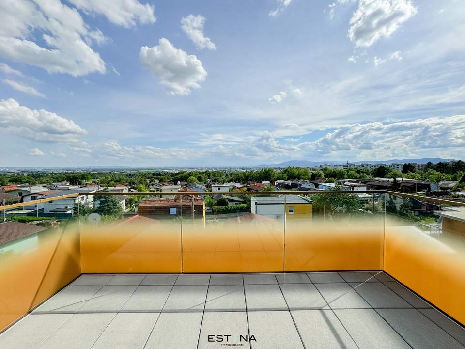 Möbliertes Apartment mit atemberaubendem Ausblick beim Naherholungsgebiet Wienerberg
