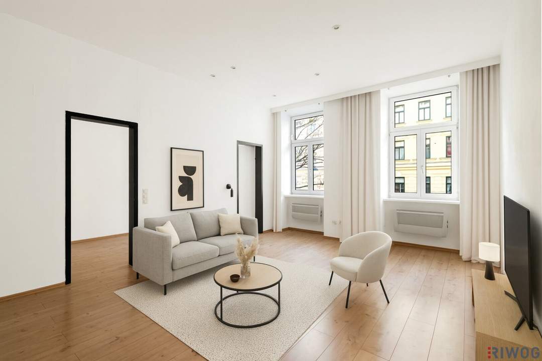 TOP STARTERWOHNUNG - 2 ZIMMER ALTBAUWOHNUNG MIT HOHEN RÄUMEN - SOFORT BEZIEHBAR - NÄHE HANNOVERMARKT UND U6