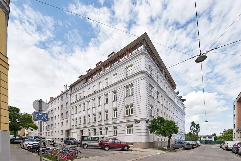 3,7% BAR -unbefristet vermietete DG-Anlagewohnung - € 3.577 / m², Wohnung-kauf, 329.000,€, 1150 Wien 15., Rudolfsheim-Fünfhaus