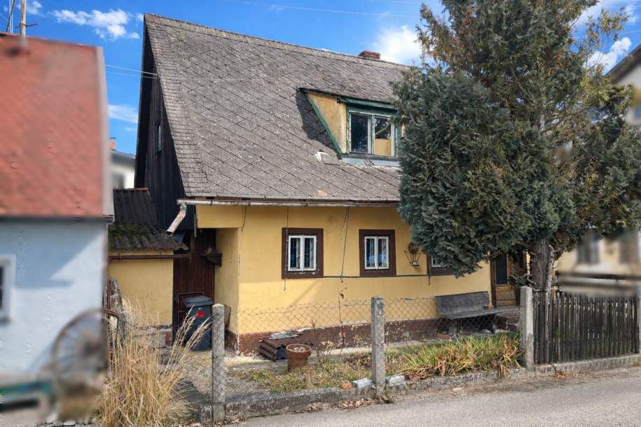 Sanierungsbedürftiges Wohnhaus nahe dem Stadtzentrum von Schärding, Haus-kauf, 58.000,€, 4780 Schärding