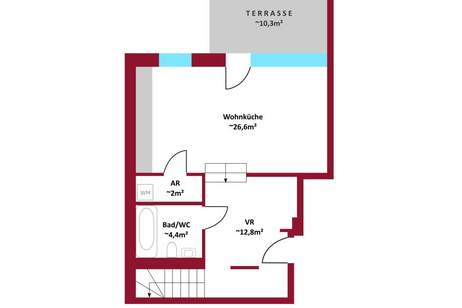 ERSTBEZUG | Außenflächen mit direktem Blick auf den Kahlenberg | vollausgestattete Küchen | Fußbodenheizung und Fußbodenkühlung, Wohnung-miete, 1.850,00,€, 1210 Wien 21., Floridsdorf