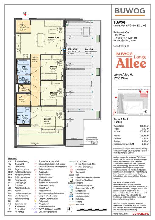 Lange Allee 6A - Eigentum in 1220 Wien