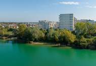 Leo am Teich - Wohnen im Dachgeschoß mit 28m² Terrasse zum See