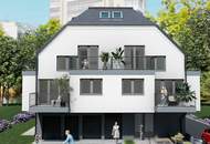 Erstbezug! 2-Zimmer Dachgeschosswohnung mit zwei Dachterrassen, Nähe Oberes Mühlwasser