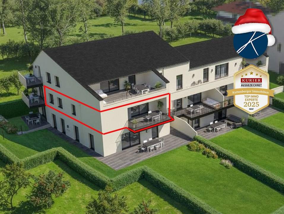 Familienwohnung mit 22m² Balkon (Top 8) - Neubauprojekt am Kremser Steindl