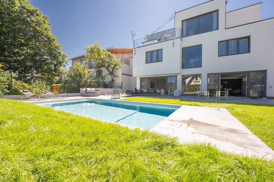 Design-Villa mit exklusiver Ausstattung, Haus-kauf, 3.250.000,€, 1130 Wien 13., Hietzing