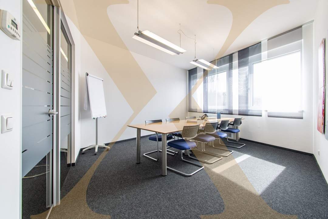 Großzügige Bürofläche mit Dachterrasse in Linz zu vermieten!