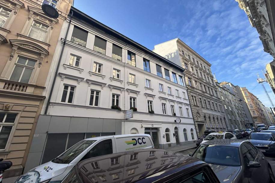 Unbefristet vermietet / Geschäftslokal als Wohnung genutzt / attraktives Haus, Wohnung-kauf, 115.000,€, 1060 Wien 6., Mariahilf