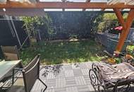 Modernes Eckreihenhaus mit Garten und Doppelcarport in beliebter, sonniger Siedlungslage