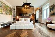 The essence of Vienna - Exklusives Altbaujuwel am Naschmarkt – 167 m² zeitlose Eleganz, Blick auf Wiens neuen Naschpark