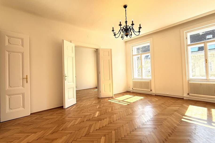 ERSTBEZUG NACH GENERALSANIERUNG! Unbefristeter Vertrag! TOP-LAGE und unmittelbare U1-Nähe, Wohnung-miete, 4.999,00,€, 1040 Wien 4., Wieden