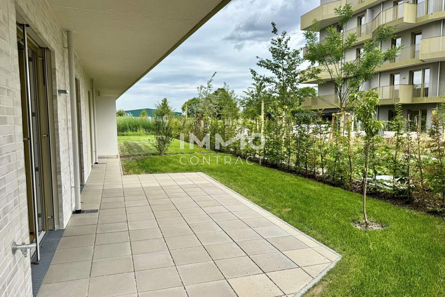 Provisionsfrei: Gerasdorfer Straße - Erstbezug mit 60m2 Garten: Von der Sonne geküsst, Wohnung-kauf, 220.000,€, 1210 Wien 22., Donaustadt